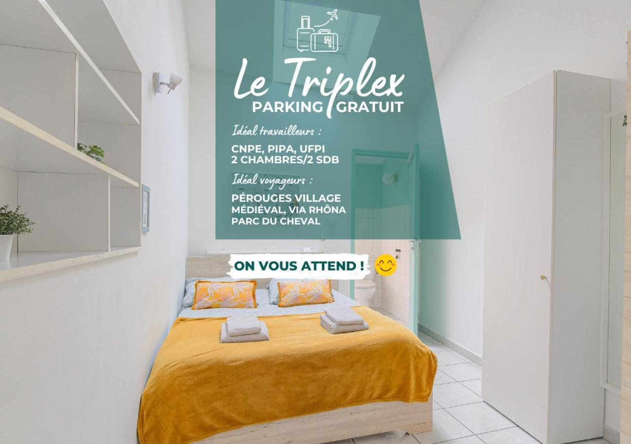 Le Triplex, 2 Chambres, 2 Salles De Bain Lagnieu Eksteriør billede