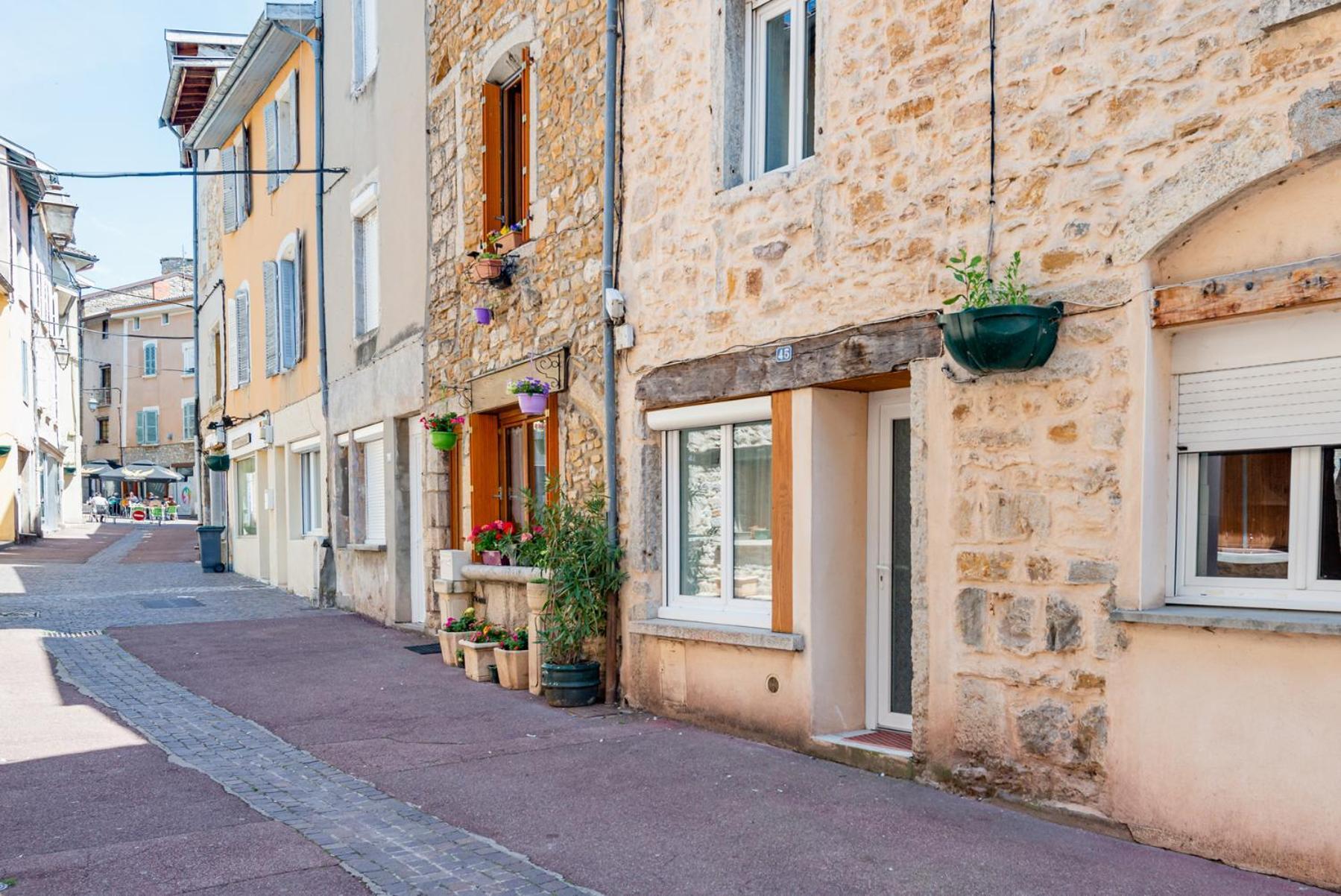 Le Triplex, 2 Chambres, 2 Salles De Bain Lagnieu Eksteriør billede